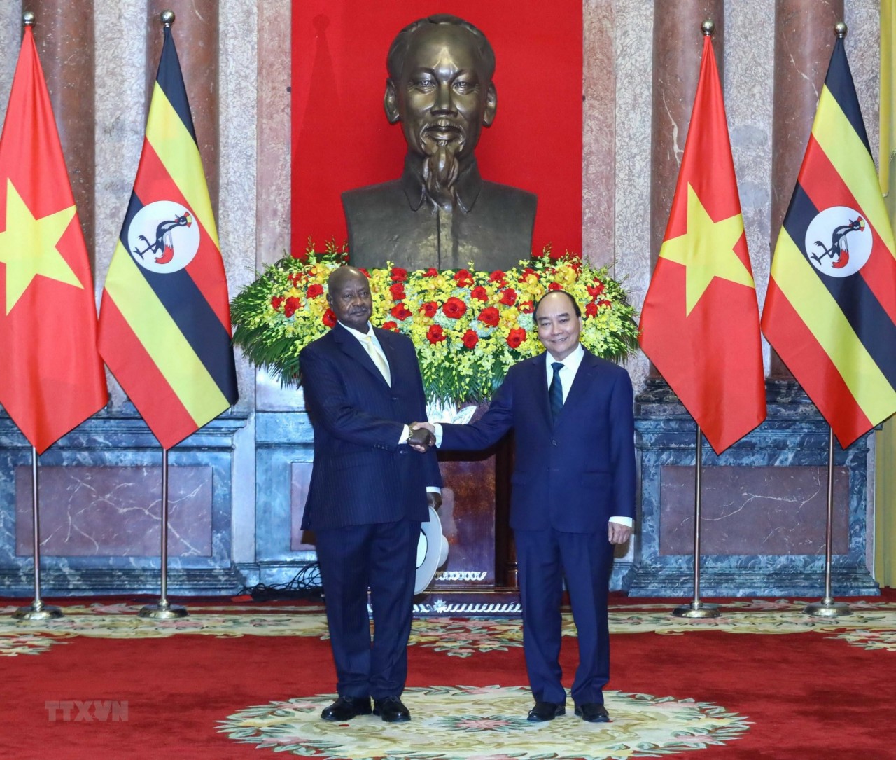 Thúc đẩy quan hệ song phương giữa hai nước Việt Nam và Uganda | Chính trị | Vietnam+ (VietnamPlus)