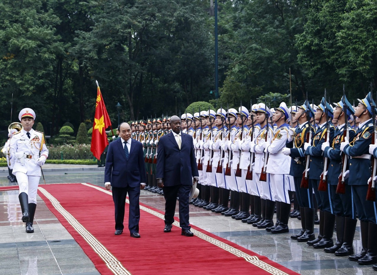 Thúc đẩy quan hệ song phương giữa hai nước Việt Nam và Uganda | Chính trị | Vietnam+ (VietnamPlus)