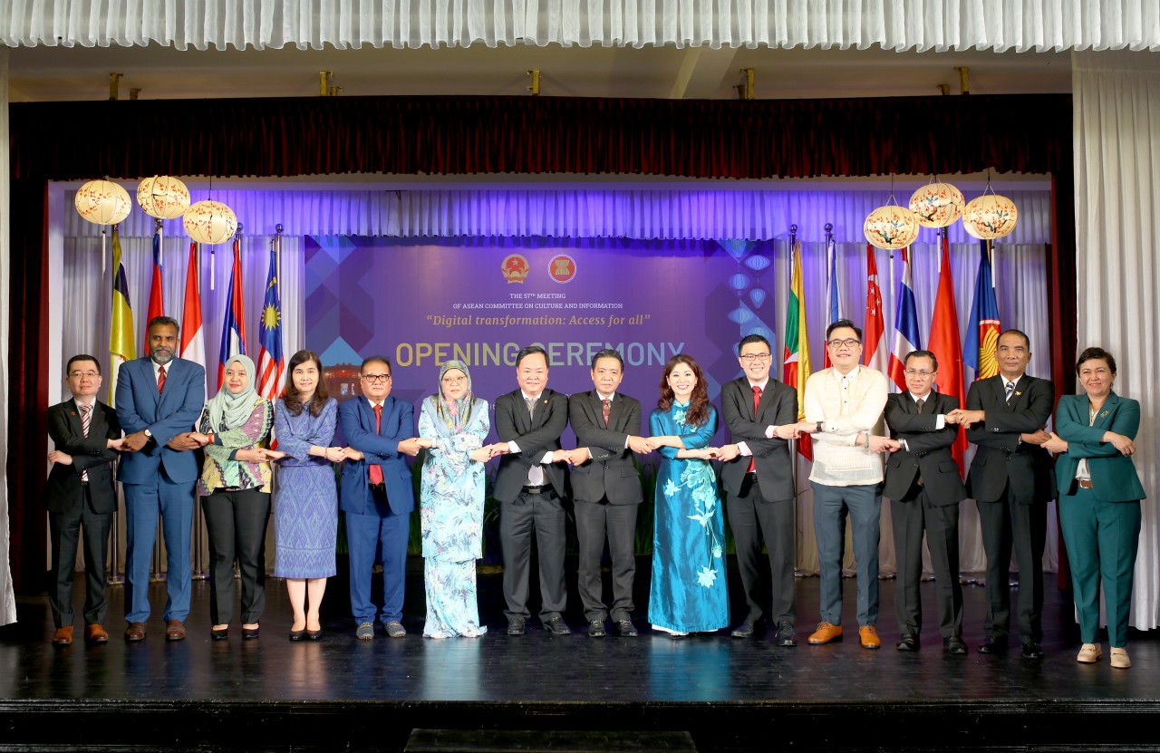 Khai mạc Hội nghị lần thứ 57 Ủy ban Văn hóa - Thông tin ASEAN