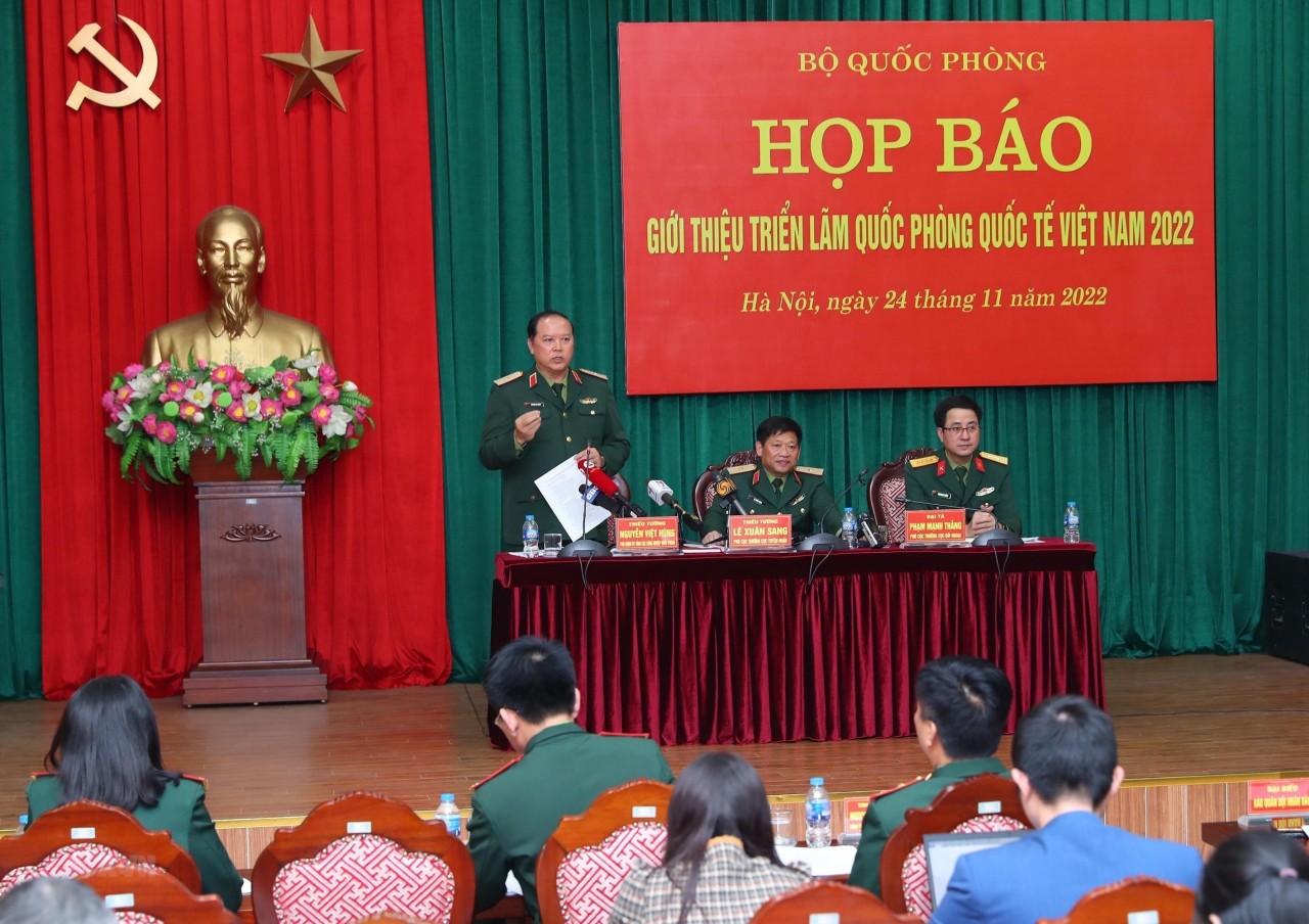 170 đơn vị, doanh nghiệp tham gia Triển lãm Quốc phòng quốc tế Việt Nam