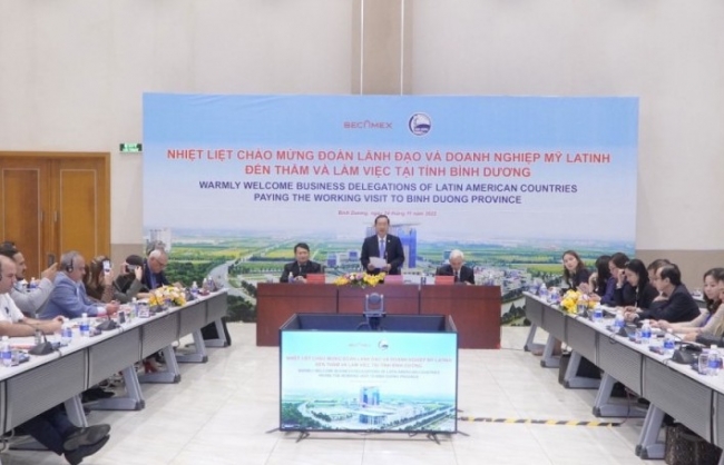 Doanh nghiệp Mỹ-Latinh tìm hiểu cơ hội hợp tác đầu tư tại Bình Dương