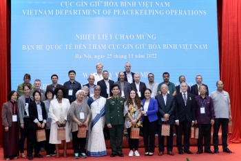Lực lượng gìn giữ hòa bình: Lan tỏa các giá trị tốt đẹp của Việt Nam tới bạn bè quốc tế