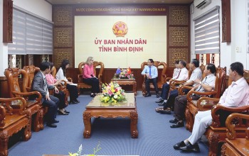 Thúc đẩy mối quan hệ hợp tác thiết thực, hiệu quả giữa Úc và tỉnh Bình Định