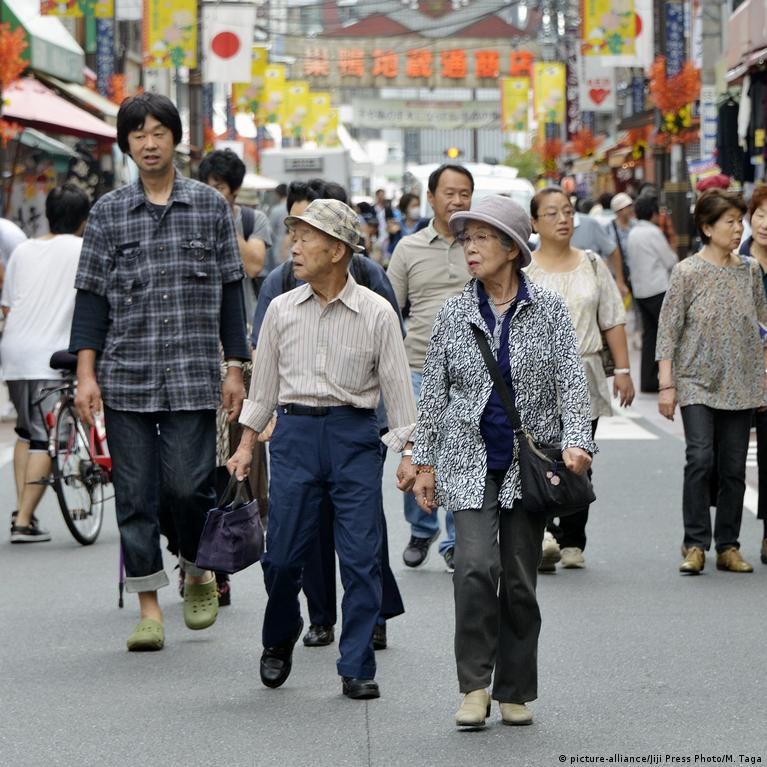 Nhật Bản có tỷ lệ người già cao nhất thế giới 