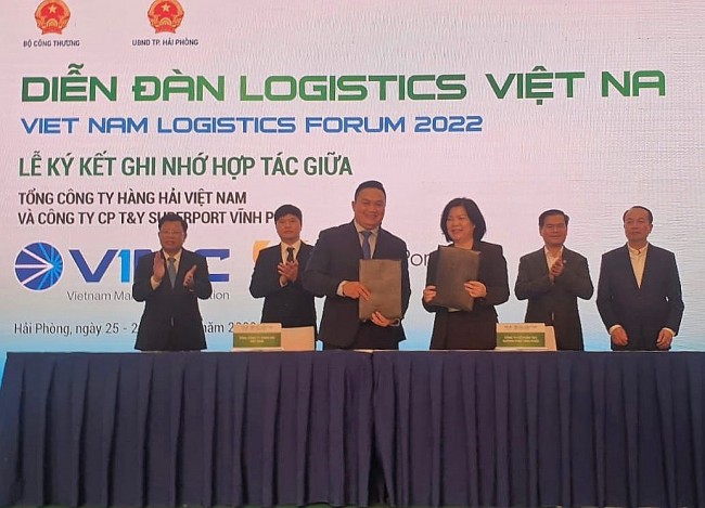 Siêu cảng logistics của liên danh T&T Group - YCH hợp tác với TCT Hàng hải Việt Nam