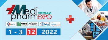 220 gian hàng từ nhiều quốc gia tham dự Vietnam Medi-pharm Exop 28