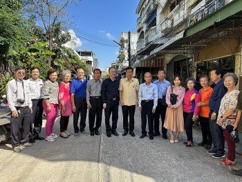 Khảo sát tiến độ xây dựng Khu phố Việt Nam (Vietnam Town) tại Thái Lan Khảo sát tiến độ xây dựng Khu phố Việt Nam (Vietnam Town) tại Thái Lan