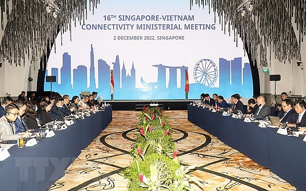 Thúc đẩy các sáng kiến mới về kết nối kinh tế Việt Nam-Singapore | Kinh tế | Vietnam+ (VietnamPlus)