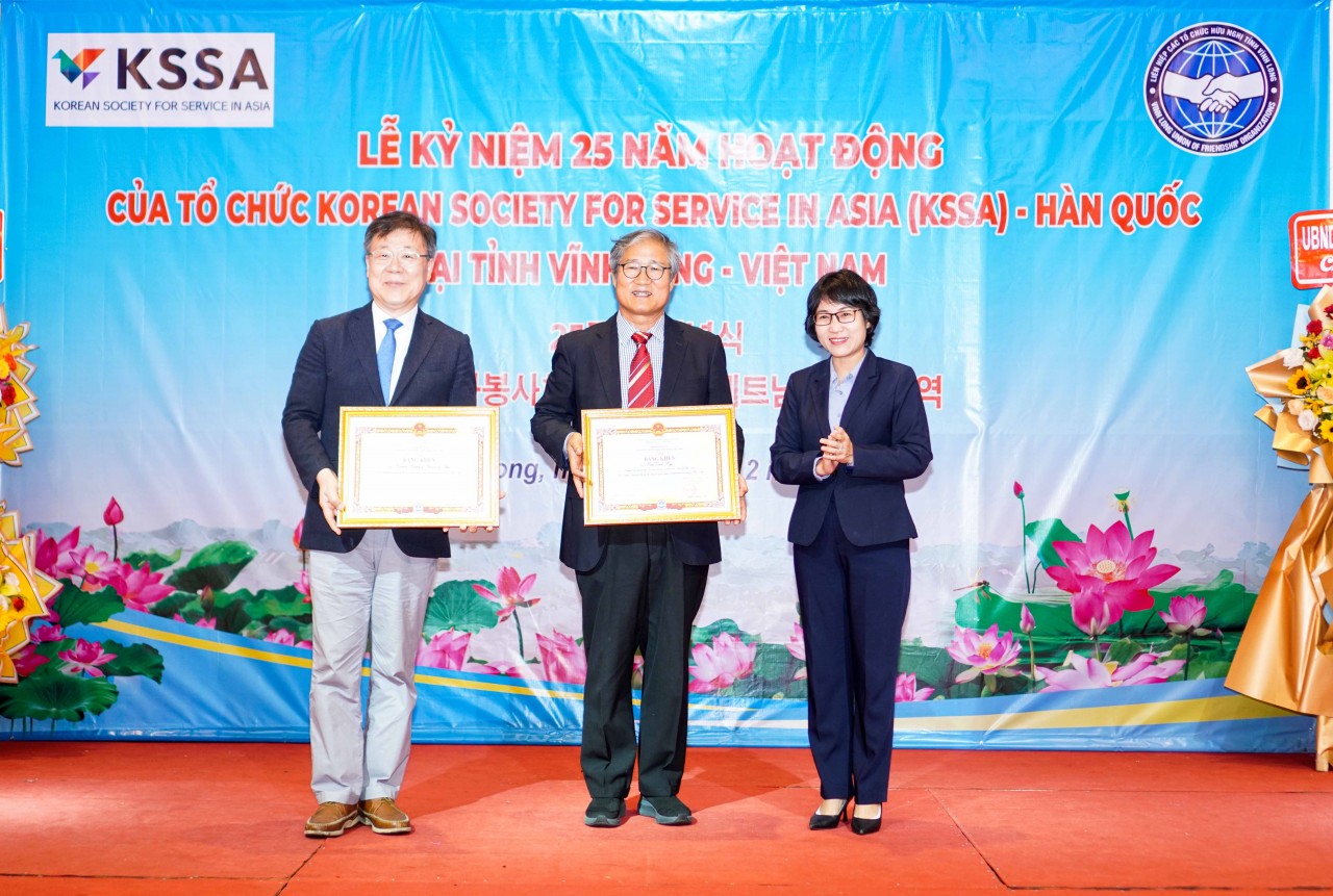 Tổ chức KSSA (Hàn Quốc) hỗ trợ an sinh xã hội hơn 50 tỷ đồng tại tỉnh Vĩnh Long