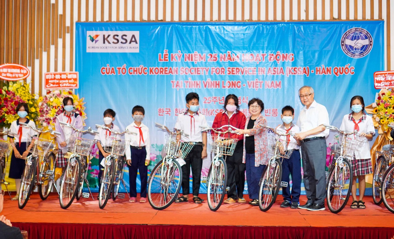 Tổ chức KSSA (Hàn Quốc) hỗ trợ an sinh xã hội hơn 50 tỷ đồng tại tỉnh Vĩnh Long