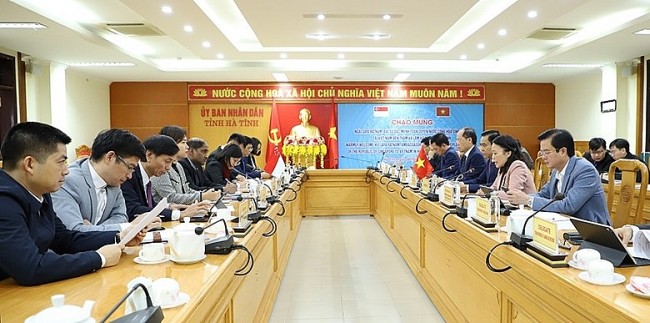 Tỉnh Hà Tĩnh thúc đẩy hợp tác với nhà đầu tư Singapore