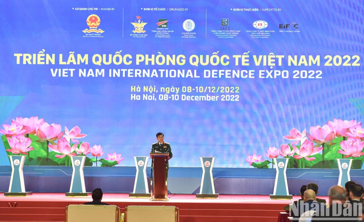 [Ảnh] Khai mạc Triển lãm Quốc phòng quốc tế Việt Nam 2022