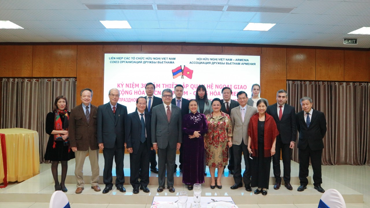 Sẽ tăng cường giao lưu nhân dân Việt Nam - Armenia
