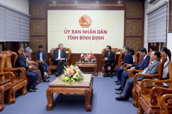 Thúc đẩy quan hệ hữu nghị, hợp tác giữa tỉnh Bình Định với các đối tác Ý Thúc đẩy quan hệ hữu nghị, hợp tác giữa tỉnh Bình Định với các đối tác Ý
