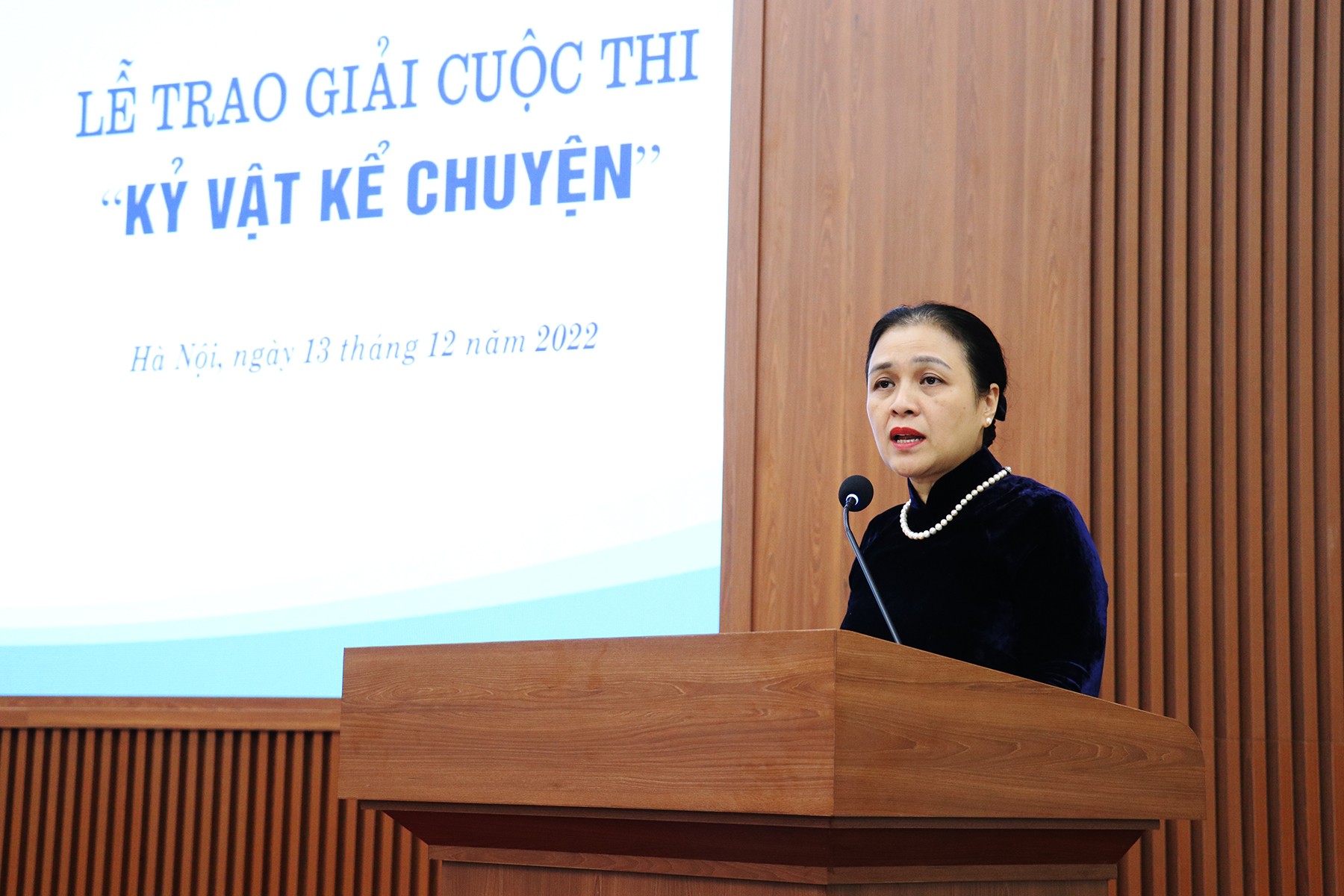 Trao giải cuộc thi "Kỷ vật kể chuyện"