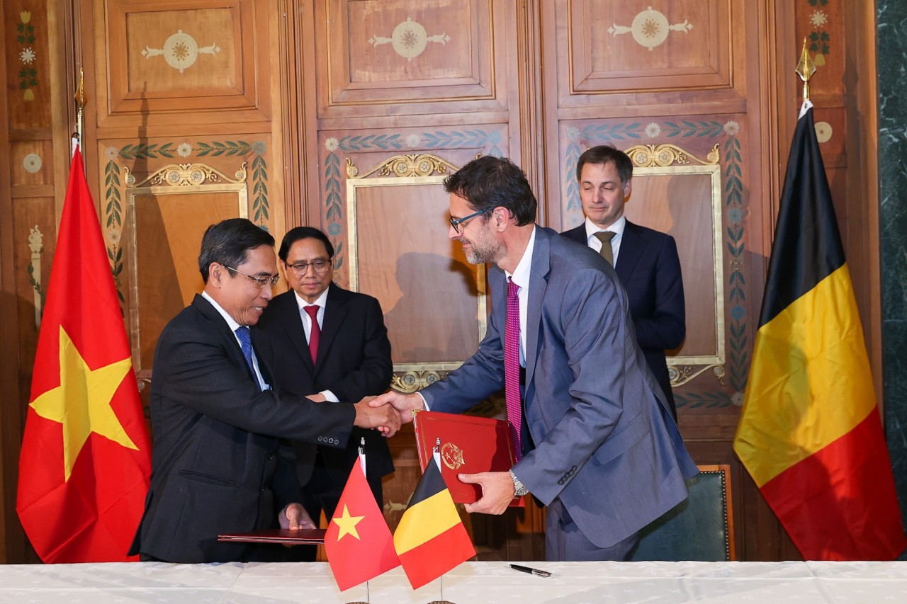 Việt Nam - Bỉ đẩy mạnh quan hệ Đối tác chiến lược về nông nghiệp, hợp tác đầu tư, thương mại