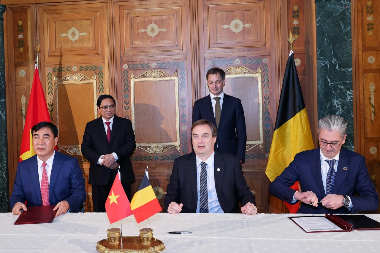 Việt Nam - Bỉ đẩy mạnh quan hệ Đối tác chiến lược về nông nghiệp, hợp tác đầu tư, thương mại