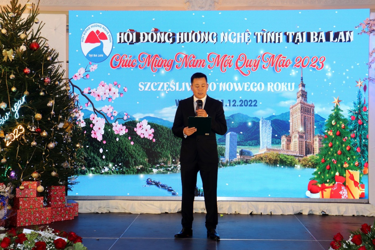 Hội đồng hương Nghệ Tĩnh tại Ba Lan gặp mặt Mừng Xuân Quý Mão 2023