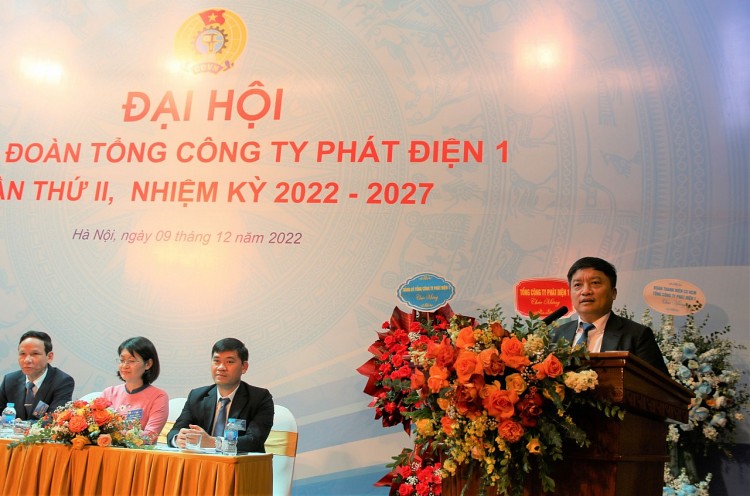 Tổ chức thành công Đại hội Công đoàn TCT Phát điện 1 lần thứ hai, nhiệm kỳ 2022 - 2027