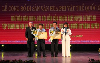 Đắk Lắk có thêm 2 di sản văn hóa phi vật thể cấp quốc gia Đắk Lắk có thêm 2 di sản văn hóa phi vật thể cấp quốc gia