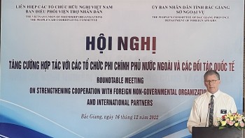 Bắc Giang tăng cường hợp tác với các tổ chức phi chính phủ nước ngoài và đối tác quốc tế