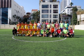Đại sứ quán UAE tại Việt Nam tổ chức giải bóng đá giao lưu hữu nghị năm 2022 Đại sứ quán UAE tại Việt Nam tổ chức giải bóng đá giao lưu hữu nghị năm 2022