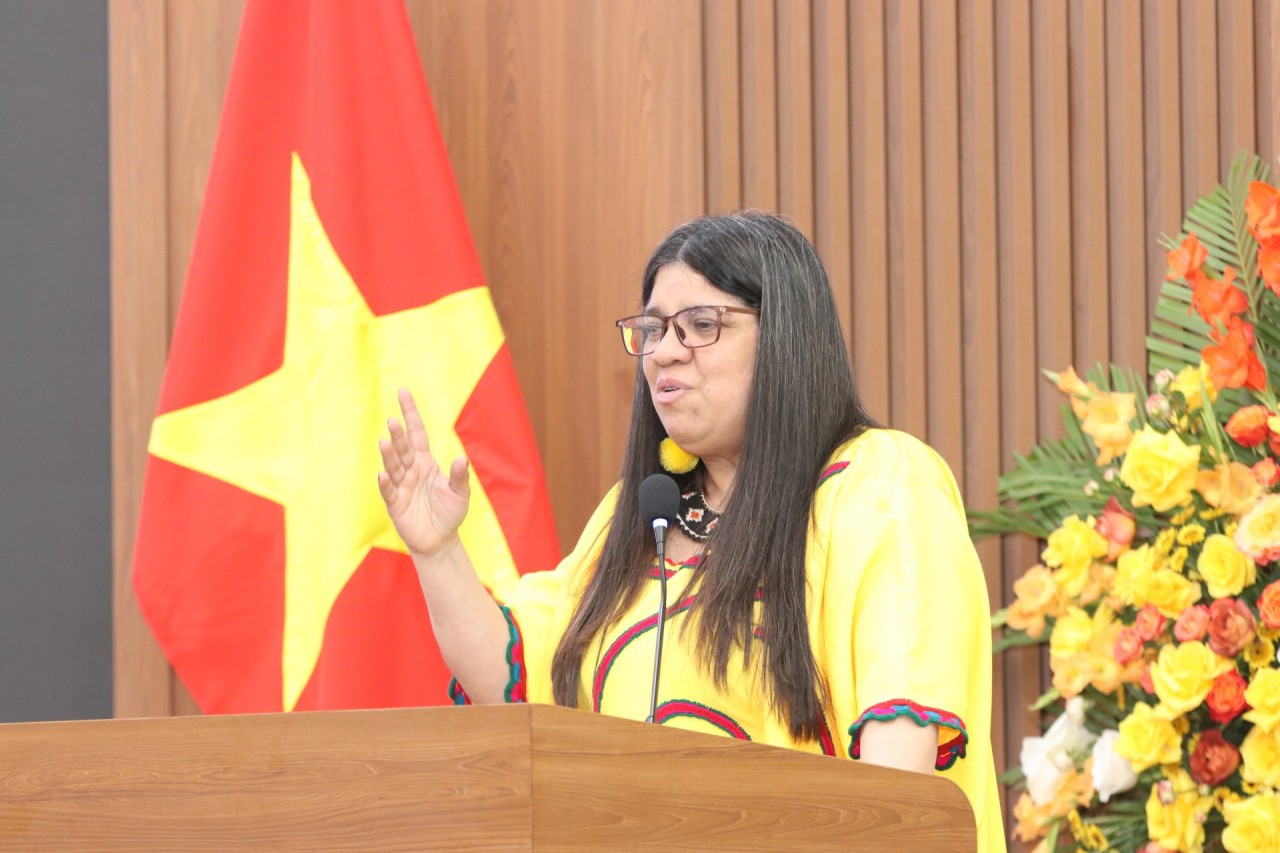 bà Tatiana Pugh Moreno, Đại sứ đặc mệnh toàn quyền Cộng hòa Bolivar Venezuela tại Việt Nam