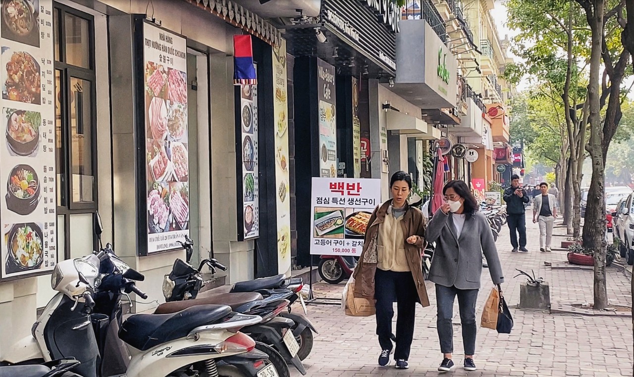 "Hàn Quốc thu nhỏ" giữa lòng Thủ đô Hà Nội