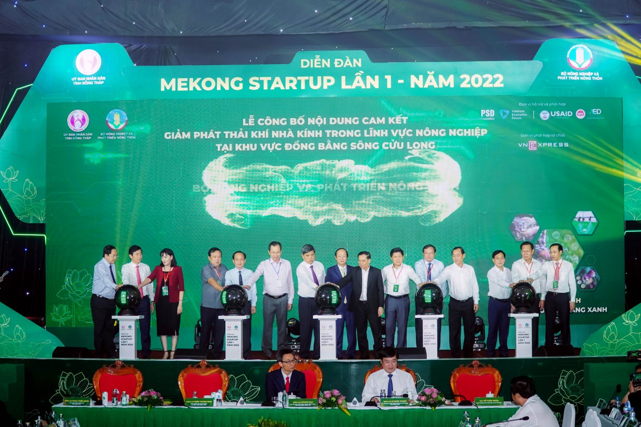 Diễn đàn Mekong Startup 2022 hướng tới tương lai phát triển xanh bền vững