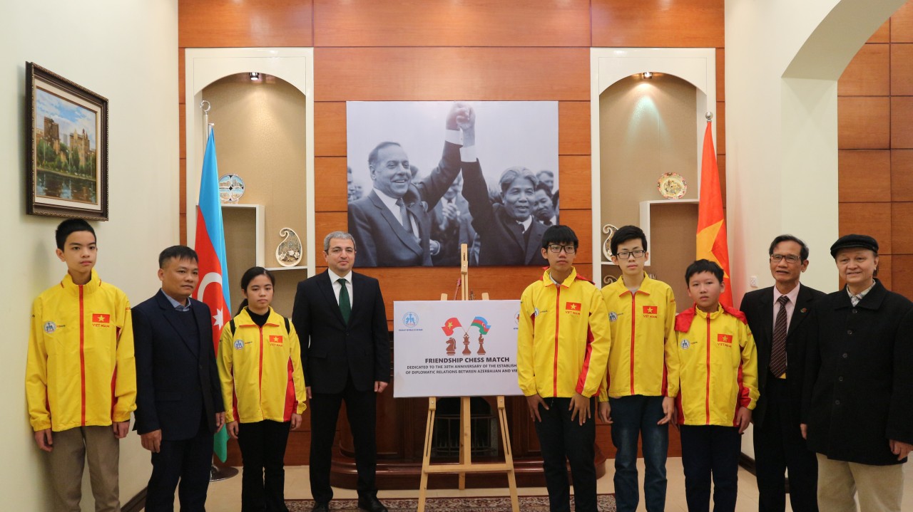 Lễ trao giải Cờ vua Hữu nghị nhân kỷ niệm 30 năm quan hệ ngoại giao Việt Nam - Azerbaijan