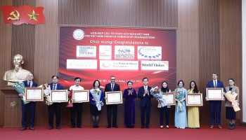 Vinh danh 37 tổ chức phi chính phủ nước ngoài có nhiều đóng góp cho sự phát triển của Việt Nam Vinh danh 37 tổ chức phi chính phủ nước ngoài có nhiều đóng góp cho sự phát triển của Việt Nam