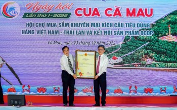 Cà Mau lần đầu tiên tổ chức ngày hội Cua