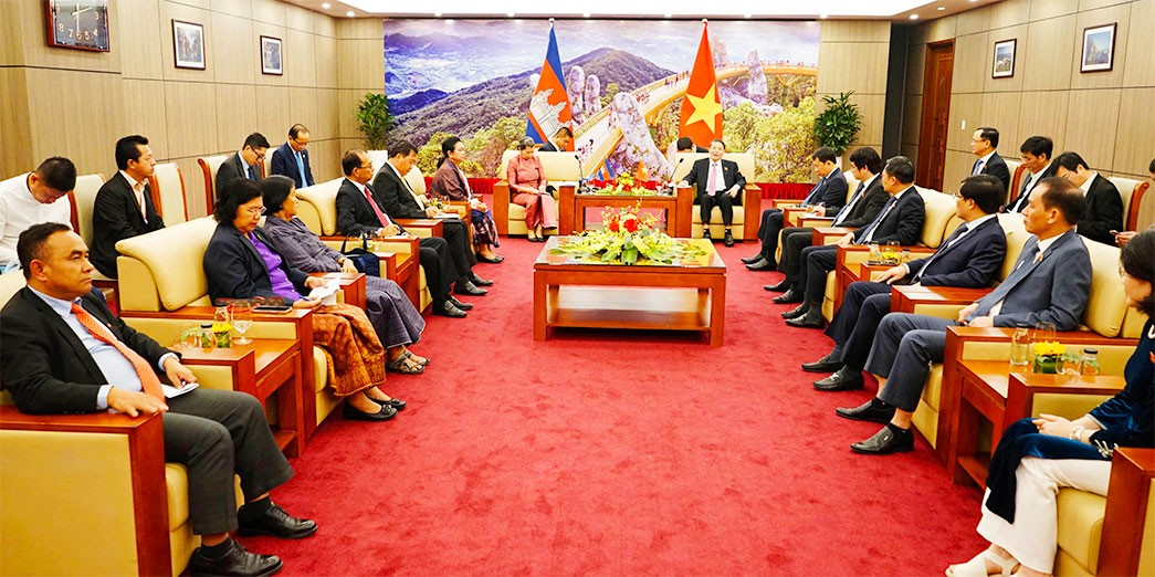 Phó Chủ tịch Quốc hội Nguyễn Đức Hải tiếp Nhóm Nghị sĩ hữu nghị Campuchia - Việt Nam của Quốc hội và Thượng viện Campuchia