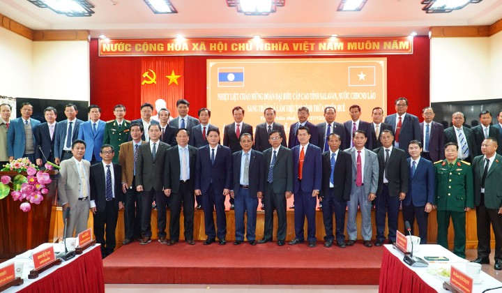 Đưa mối quan hệ hữu nghị, hợp tác giữa hai tỉnh Thừa Thiên Huế (Việt Nam) và Salavan (Lào) lên một tầm cao mới
