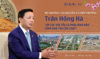 Bộ trưởng Tài nguyên và Môi trường Trần Hồng Hà: Áp lực với tôi là phải đảm bảo tính khả thi của luật