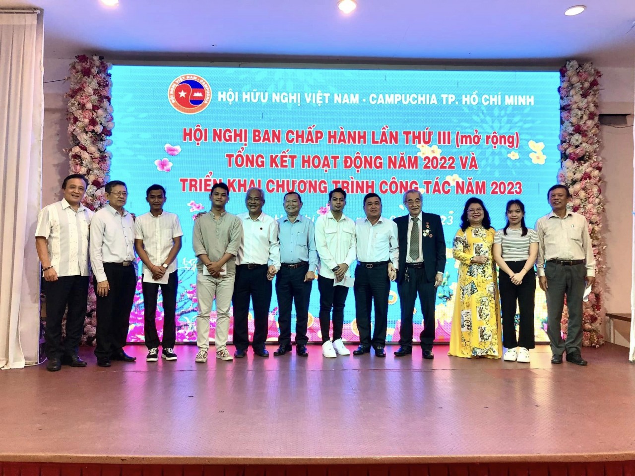 Hội Hữu nghị Việt Nam - Campuchia TPHCM đẩy mạnh các hoạt động xã hội từ thiện