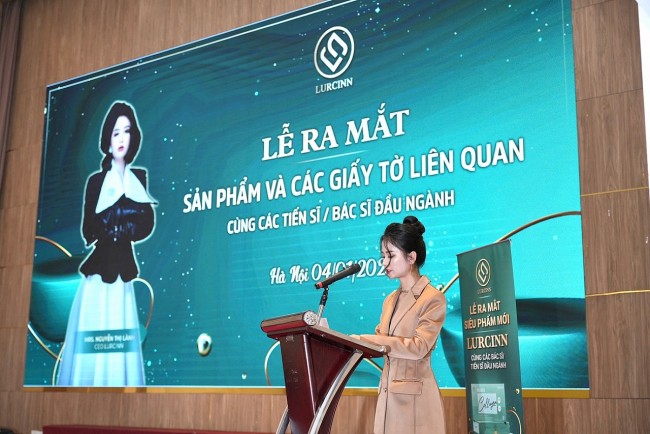 Lurcinn ra mắt bộ mỹ phẩm chăm sóc sắc đẹp dành riêng cho phụ nữ Việt