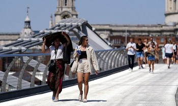 Nước Anh trải qua năm nóng nhất lịch sử