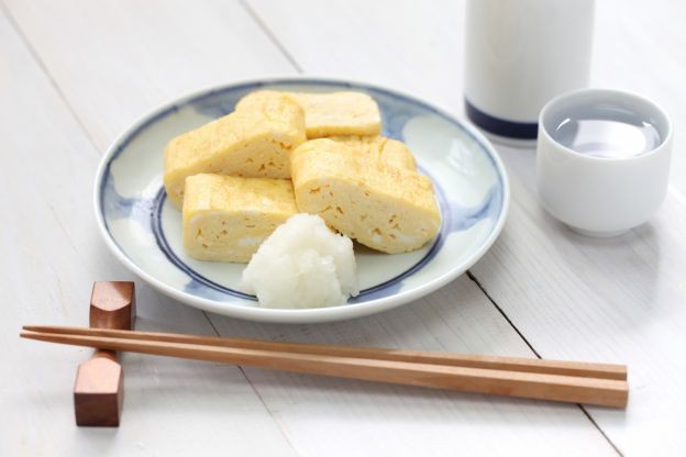 Món trứng cuộn tamagoyaki 