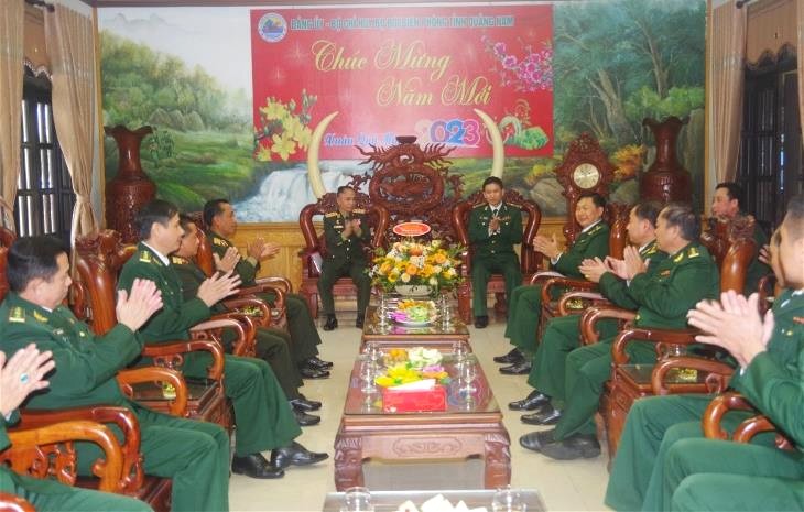 Đoàn công tác của Campuchia, Lào thăm, chúc Tết cổ truyền Việt Nam