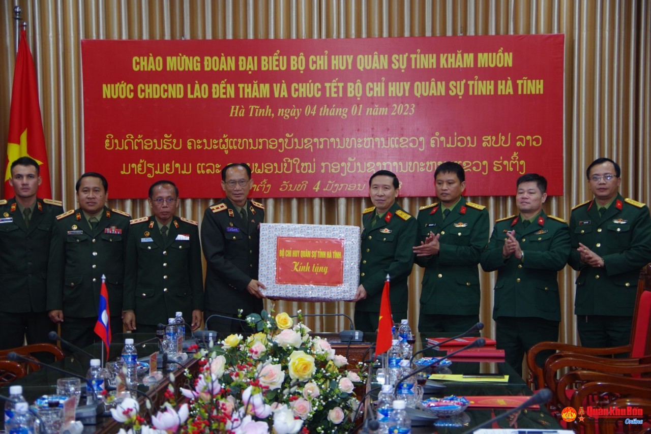 Đoàn công tác của Campuchia, Lào thăm, chúc Tết cổ truyền Việt Nam