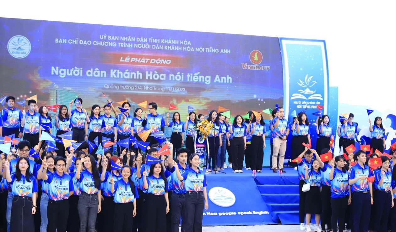 Lễ khởi động dự án “Người dân Khánh Hòa nói tiếng Anh”