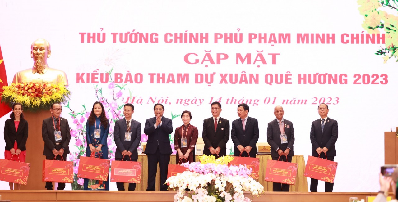 Thủ tướng Phạm Minh Chính: Chính phủ thấu hiểu tấm lòng, ước nguyện của bà con kiều bào