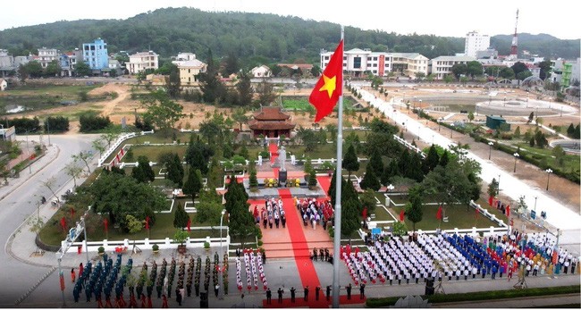 Quang cảnh Khu di tích lưu niệm Chủ tịch Hồ Chí Minh trên đảo Cô Tô. Ảnh: Đức Hiếu-TTXVN