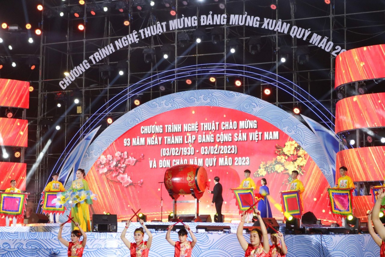 Bình Định: Chương trình nghệ thuật mừng Đảng mừng Xuấn Quý Mão 2023