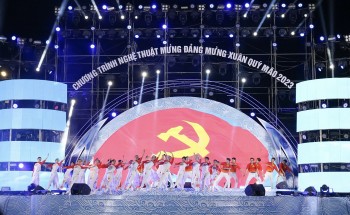 Bình Định: Chương trình nghệ thuật mừng Đảng mừng Xuấn Quý Mão 2023