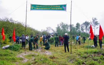 Bộ đội Biên phòng tỉnh Thừa Thiên Huế phát động Tết trồng cây "Đời đời nhớ ơn Bác Hồ"