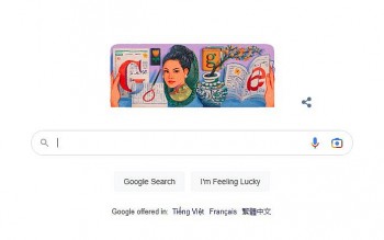 Google tôn vinh nữ chủ bút Sương Nguyệt Anh