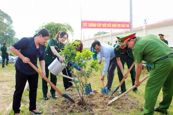 Bộ đội Biên phòng tỉnh Kiên Giang phát động Tết trồng cây “Đời đời nhớ ơn Bác Hồ”