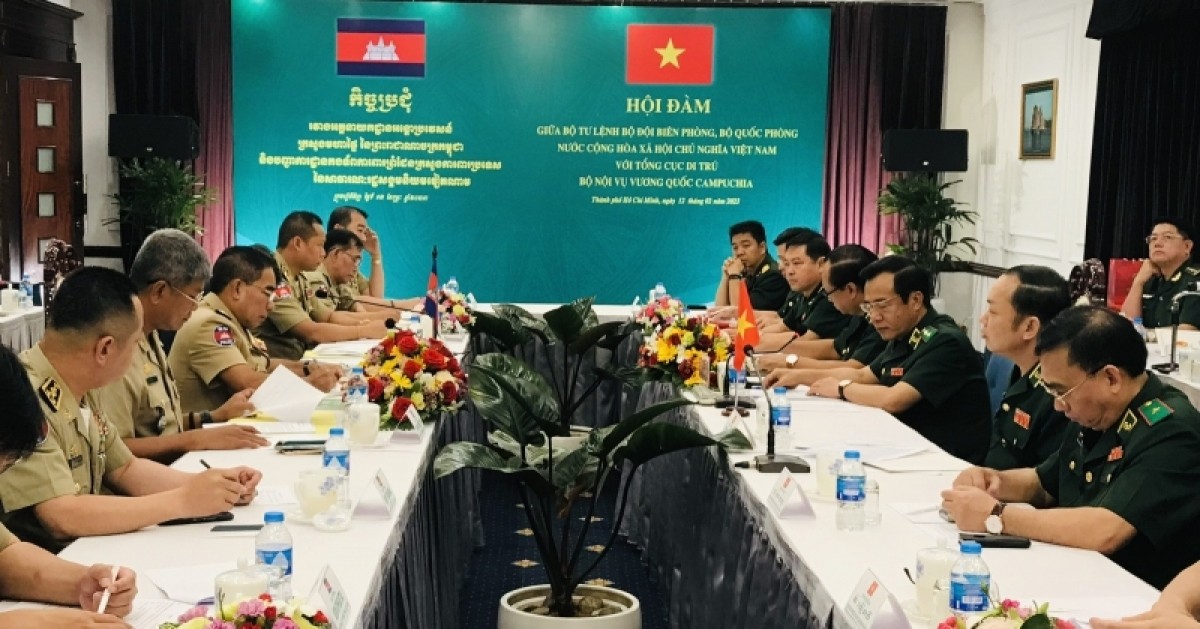 Bộ Tư lệnh Bộ đội Biên phòng Việt Nam và Tổng cục Di trú Campuchia hội đàm